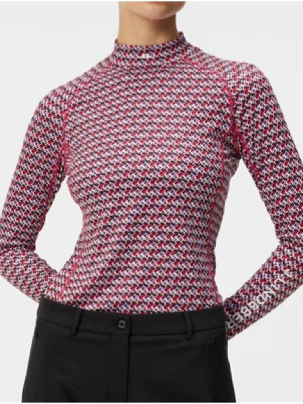 J. Lindeberg Asa Print Soft Compression Top NWT